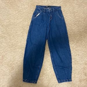 Zara Mom Balloon Jean